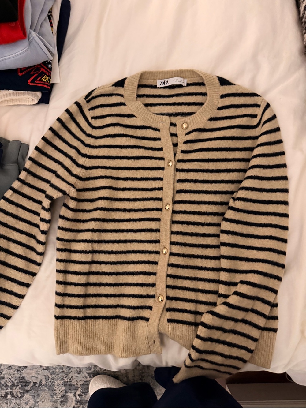 Zara Striped Cardigan